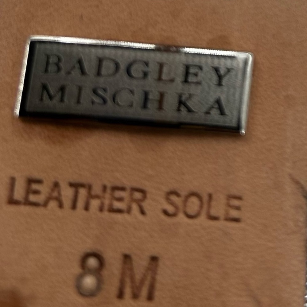 Badgley‎ Mischka Silver Stiletto Heels Classic Design - Picture 4 of 6